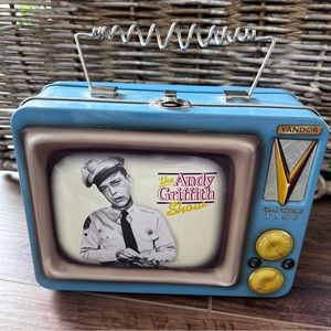 Vandor Andy Griffith Show TV tin tote